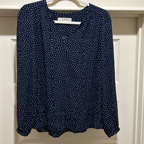 LOFT Tops - Loft Navy Top